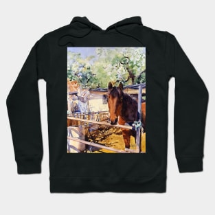 A Rustic Stable in La Alpujarra Hoodie